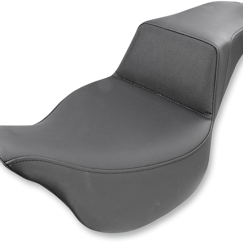 SADDLEMEN Step Up Seat - Gripper - FLH Step Up Seat — Gripper - Team Dream Rides