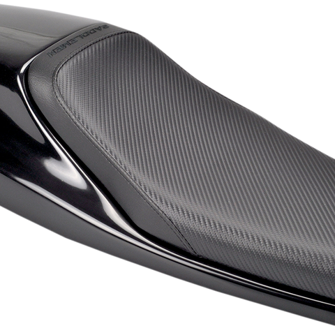 SADDLEMEN Carbon Fiber Vintage Seat Vintage Solo Seat - Team Dream Rides