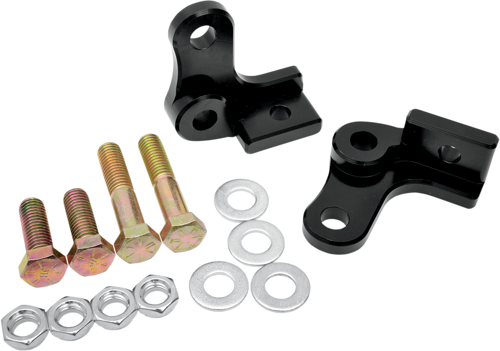 LA CHOPPERS Rear Lowering Kit - Black Powder Coated - Lowers 1" -  '00-'04 XL Rear Lowering Kit - Team Dream Rides