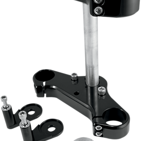 SPEED MERCHANT Triple Tree - 39 mm - Black - XL 39 mm Speed Triple Tree - Team Dream Rides