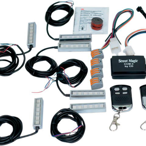 CUSTOM DYNAMICS Color-Changing LED Accent Lights - Standard Kit Magical Wizards™ Color Changing LED Accent Lights Standard Kit - Team Dream Rides