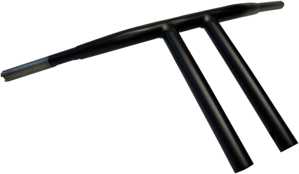 DRAG SPECIALTIES Flat Black 10" Buffalo T-Bar Handlebar 1-1/4" Buffalo T-Bar - Team Dream Rides