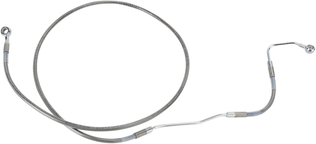 DRAG SPECIALTIES Brake Line -  ABS Stainless Steel Brake Line Kit - Team Dream Rides