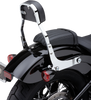 COBRA Backrest Kit - 11" - Chrome - FLHC/S Detachable Backrest Kit - Team Dream Rides