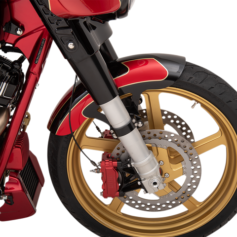 ARLEN NESS Pro Short Front Fender - Steel - 21