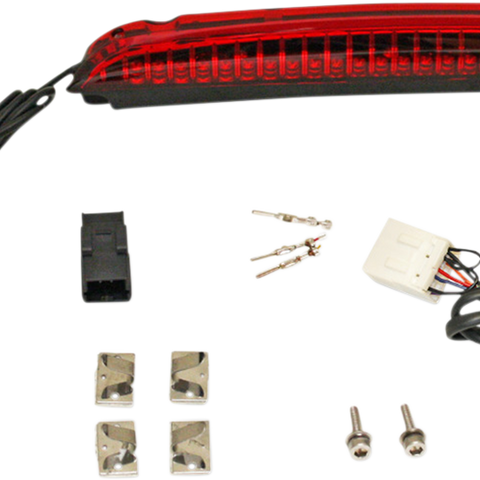 CUSTOM DYNAMICS Luggage Rack Light - Red Dual-Intensity Luggage Rack LED Light Bar - Team Dream Rides