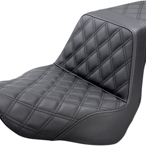 SADDLEMEN Step Up Seat - Lattice Stitched Step Up Seat — Lattice Stitched - Team Dream Rides