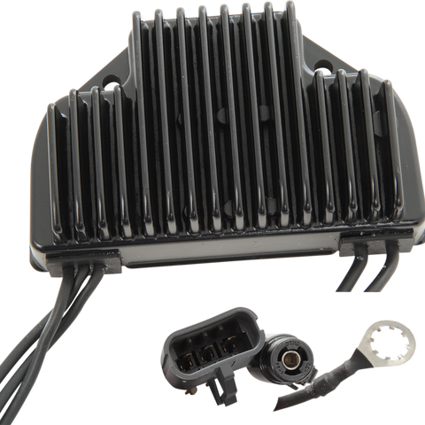 DRAG SPECIALTIES Regulator V-Rod '02-'07 - Black Solid-State Regulator - Team Dream Rides