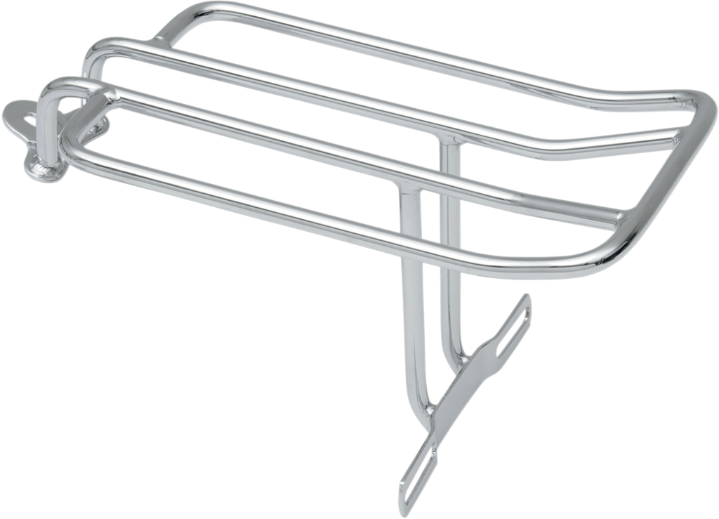 DRAG SPECIALTIES Luggage Rack - Chrome - FLSTC Fender Luggage Rack - Team Dream Rides