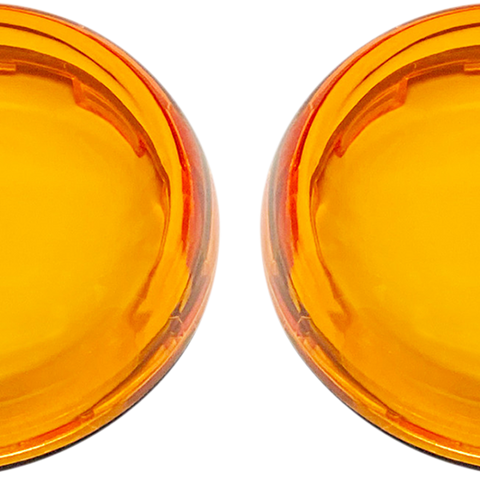 CUSTOM DYNAMICS ProBEAM® Replacement Lenses - Amber ProBEAM® Deuce-Style Turn Signal Lenses - Team Dream Rides