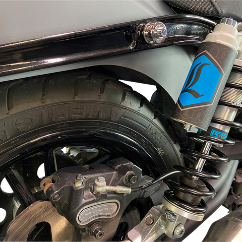 LEGEND SUSPENSION REVO ARC Piggyback Shocks - Standard - Clear - 14