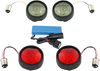 CUSTOM DYNAMICS Full Bullet Turn Signal Conversion Kit  - Black Complete Front & Rear Turn Signal Conversion Kit with Bullet Bezel Lenses - Team Dream Rides