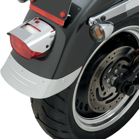 DRAG SPECIALTIES Rear Fender Skirt - Chrome - Embossed Rear Fender Skirt — Embossed Ribs - Team Dream Rides
