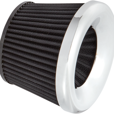 ARLEN NESS Filter Replacement Chrome Replacement Velocity 65° Filter - Team Dream Rides