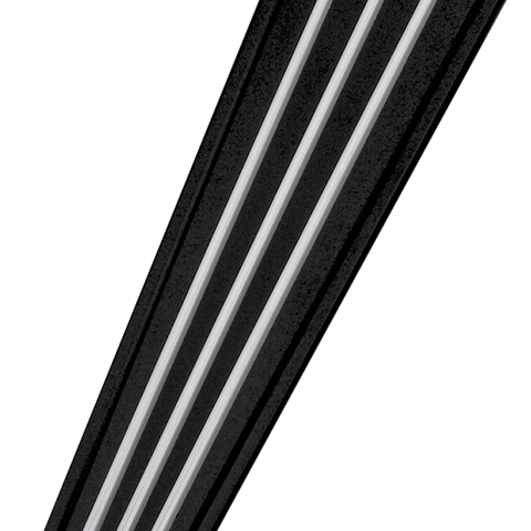 PRO-ONE PERF.MFG. Dash Insert - Ball-Milled - Black Dash Insert - Team Dream Rides