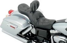 Load image into Gallery viewer, DRAG SPECIALTIES SEATS EZ Glide II Pillow Backrest EZ Glide II™ Large Pillowed Backrest - Team Dream Rides