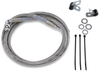 DRAG SPECIALTIES Brake Line - Front - +6" - Stainless Steel Extended Length Stainless Steel Brake Line Kit - Team Dream Rides