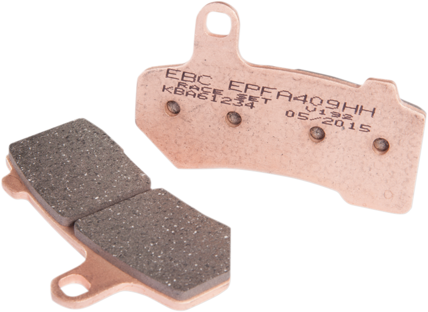 EBC Brake Pads - Harley-Davidson - EPFA409HH Sintered Metal Harley/Buell Brake Pads - Team Dream Rides