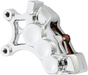 ARLEN NESS 6-Piston Caliper - Front Left - Chrome - 14" Ness Tech Six-Piston Differential Bore Caliper - Team Dream Rides