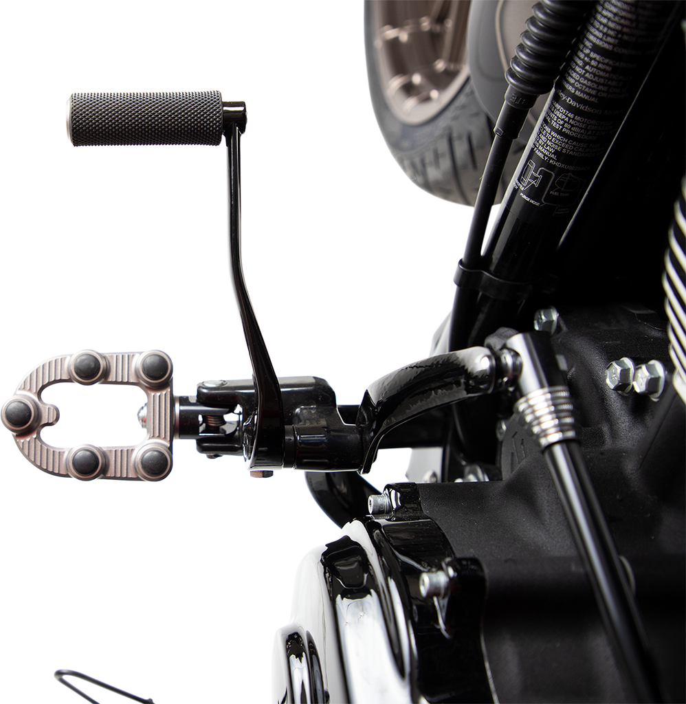 ARLEN NESS Driver Splined Peg Mount - Softail Splined Peg Mount - Team Dream Rides