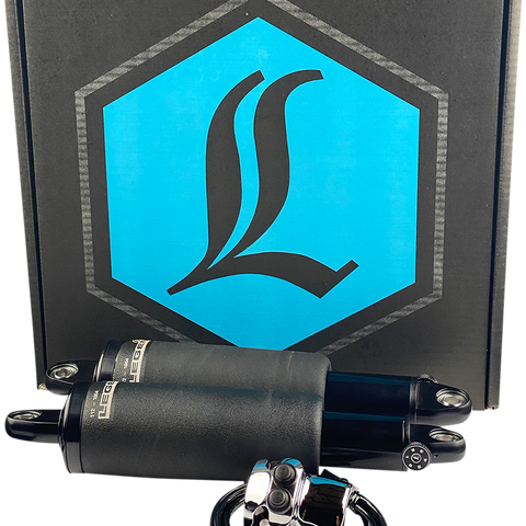 LEGEND SUSPENSION AIR-A FL Adjustable AIR Suspension - Chrome Handlebar Control - FLTR Air-A Adjustable FL Air Suspension - Team Dream Rides