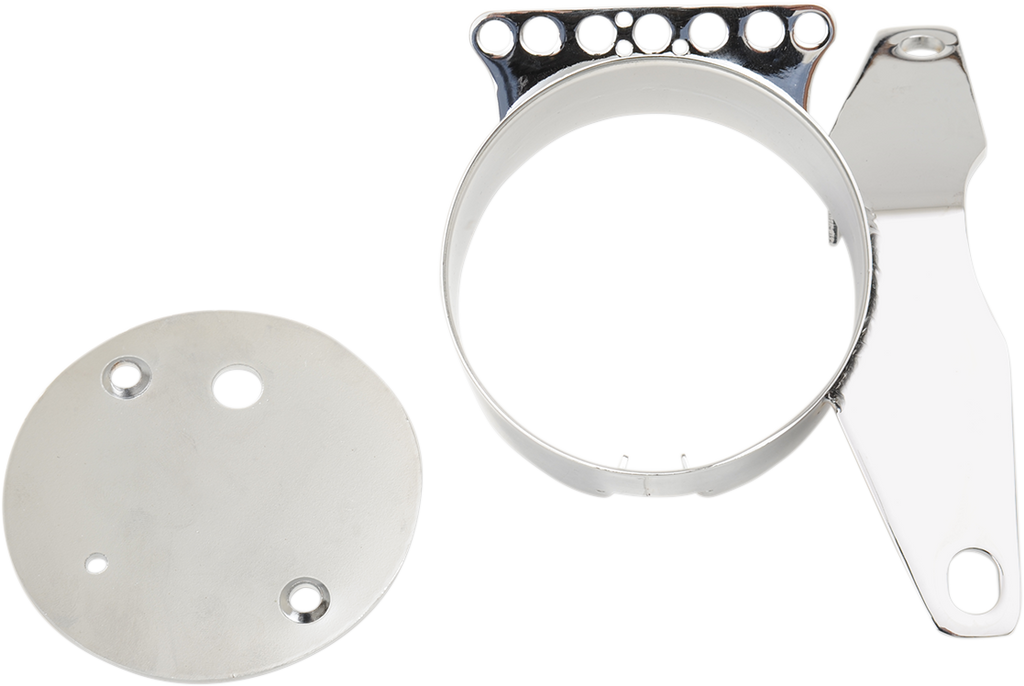 DRAG SPECIALTIES MOUNT SPDO CHR Speedometer Relocation Bracket - Team Dream Rides