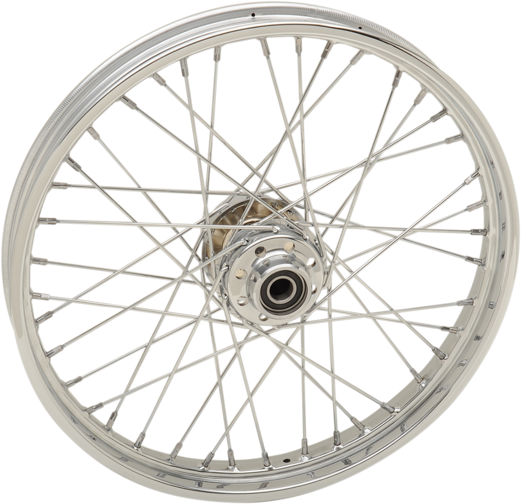 DRAG SPECIALTIES Wheel - Front - 21 x 2.15" - 12-17 Softail - With ABS Replacement Laced Wheel - Team Dream Rides