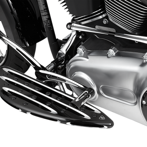 ARLEN NESS Shift Rod - Deep Cut - Round - Black Shifter Rod - Team Dream Rides