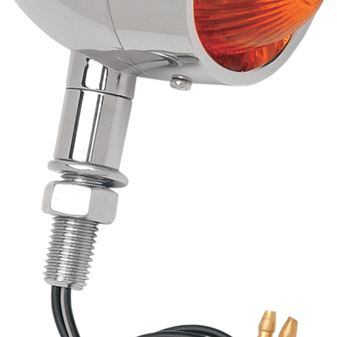 DRAG SPECIALTIES Mini Retro-Style Marker Light - Amber/Red Mini Retro-Style Marker Light - Team Dream Rides