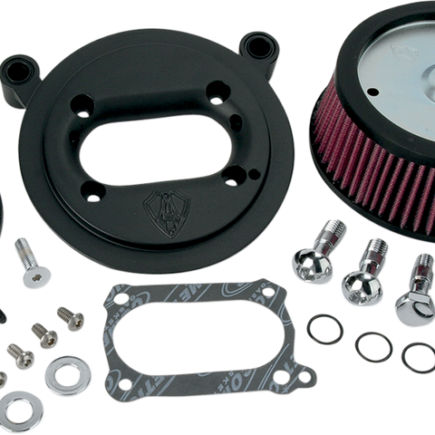 ARLEN NESS Cover - Big Sucker 1 - Black Big Sucker™ Stage I Air Filter Kit with Standard Filter — Smooth - Team Dream Rides
