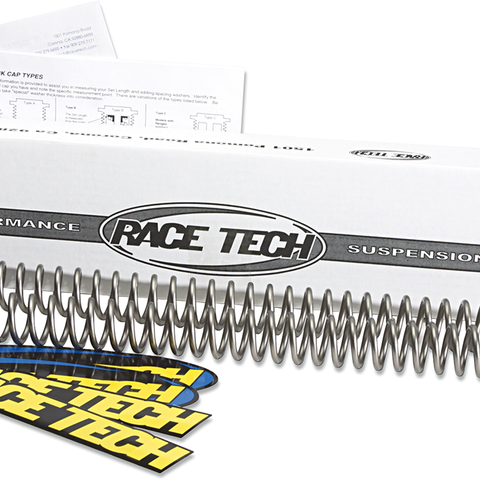 RACE TECH Fork Springs - 0.80 kg/mm Fork Springs — 44.80 lb/in - Team Dream Rides