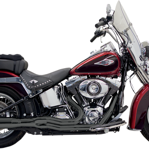 BASSANI XHAUST B1 2:1 Exhaust - Black Road Rage II B1 Power 2:1 System - Team Dream Rides