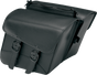 WILLIE & MAX LUGGAGE Compact Black Jack Saddlebag - Slant - Small Compact Black Jack Saddlebags - Team Dream Rides
