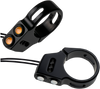 JOKER MACHINE Rat Eye LED Turn Signals - 41 mm - Black Rat Eye LED Fork Mount Turn Signals - Team Dream Rides