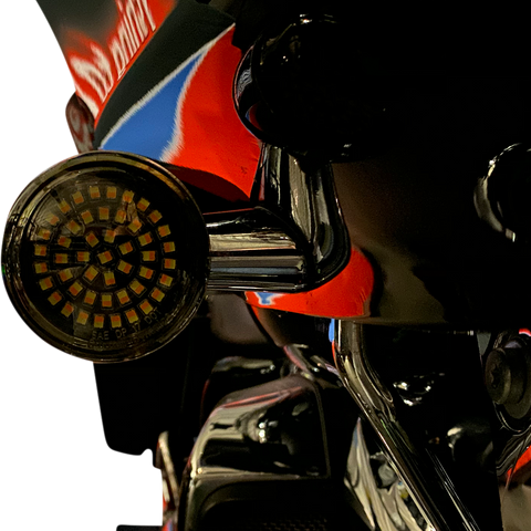 CUSTOM DYNAMICS Amber/White LED Turn Signal Inserts Genesis® 4 Amber/White LED Turn Signal Inserts - Team Dream Rides