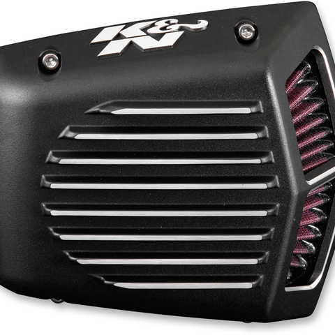 K & N Intake Kit Black Softail/Dyna Street Metal Air Intake System - Team Dream Rides