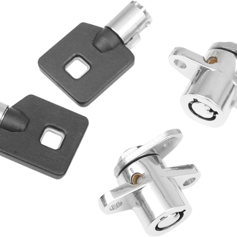 DRAG SPECIALTIES Saddlebag Replacement Lock Kit Replacement Saddlebag Lock Kit - Team Dream Rides