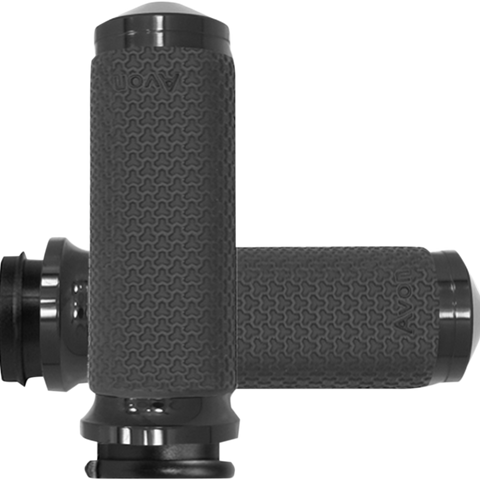 AVON GRIPS Large Anodized Memory Foam Grips for TBW Vibration Dampening Memory Foam Grips - Team Dream Rides