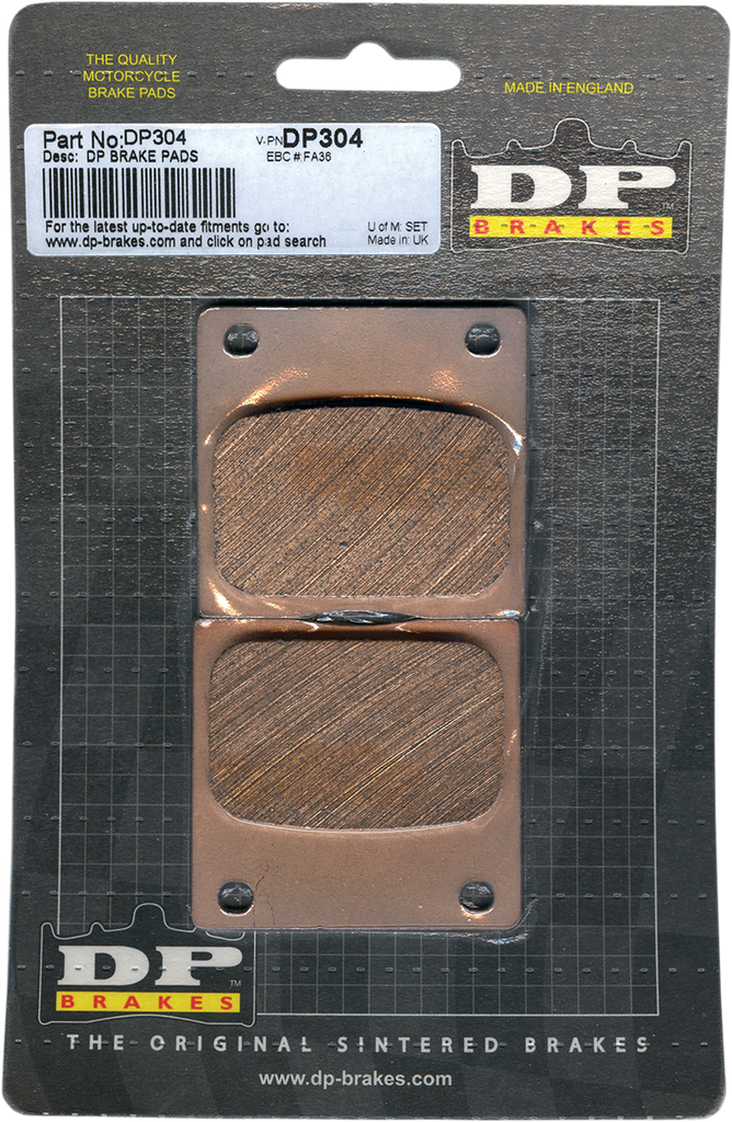 DP BRAKES Standard Brake Pads - Kawasaki KZ Standard DP Sintered Brake Pads - Team Dream Rides