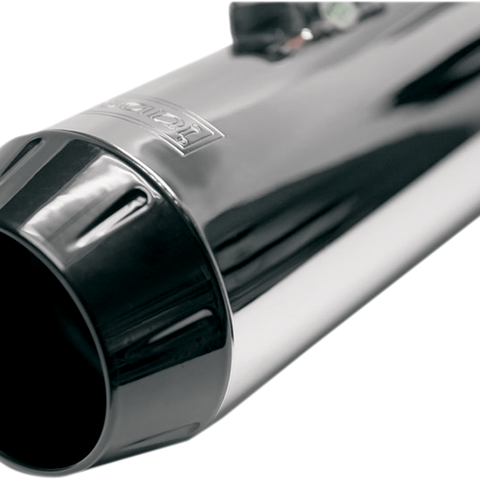 BASSANI XHAUST End Cap - Black - Short Megaphone End Cap - Team Dream Rides