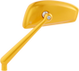ARLEN NESS Tearchop Mirror- Lefthand - Gold Tearchop Mirror - Team Dream Rides