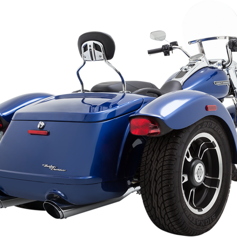 VANCE & HINES Chrome Mufflers - Freewheeler Twin Slash Slip-On Mufflers - Team Dream Rides