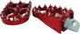 MOTO SYTLE FOOTPEG SET RED 2"X3.125" - Team Dream Rides
