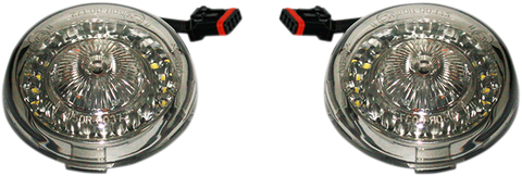 CUSTOM DYNAMICS ProBEAM® Dynamic Ringz™ Turn Signals - HDI JAE ProBEAM® Amber/White Dynamic Ringz™ - Team Dream Rides