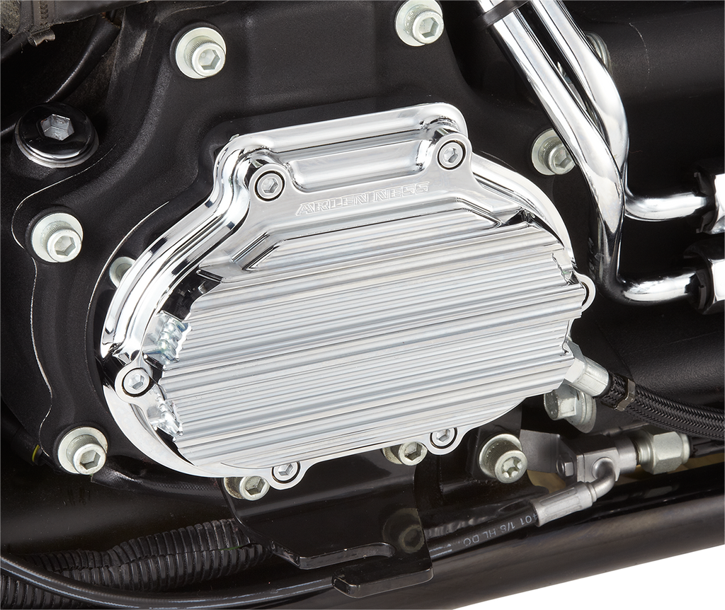 ARLEN NESS Transmission Side Cover - Chrome - Cable 10-Gauge Transmission Side Cover - Team Dream Rides