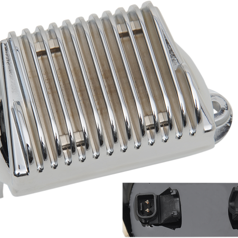 DRAG SPECIALTIES Regulator - FL '09-'16 Chrome Premium Voltage Regulator - Team Dream Rides