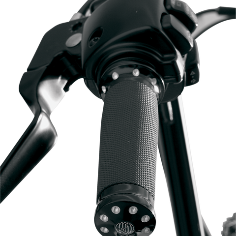 RSD Black Tracker Grips for Cable Tracker Grips - Team Dream Rides