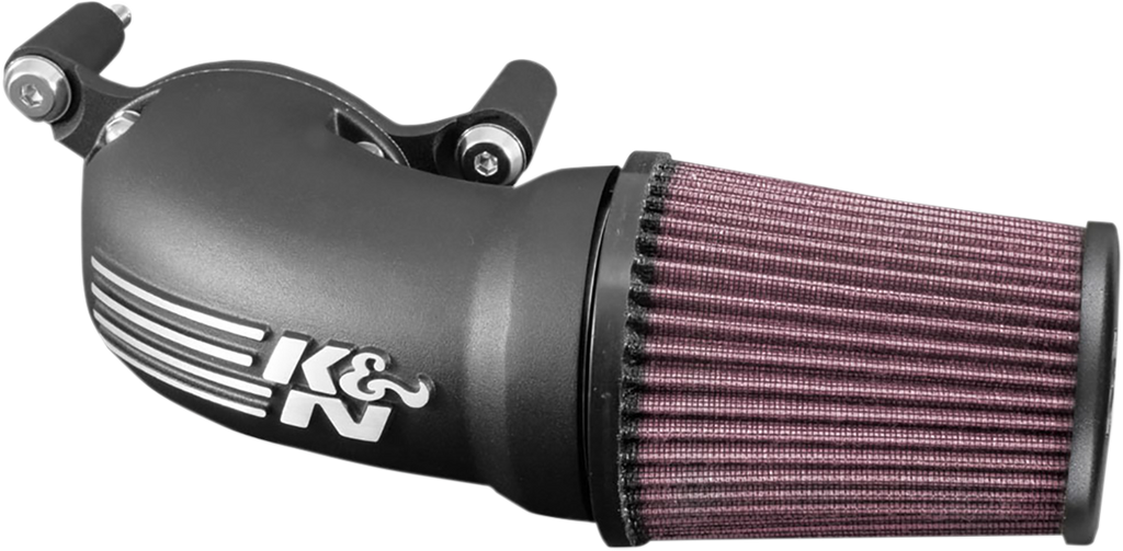 K & N Intake Kit FL Satin Black Exempt Aircharger & Performance Intake System - Team Dream Rides