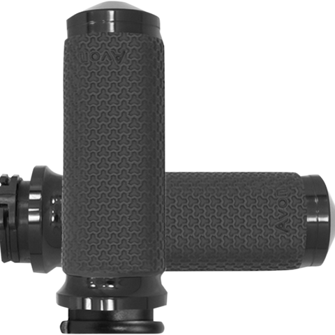 AVON GRIPS Large Anodized Memory Foam Grips Vibration Dampening Memory Foam Grips - Team Dream Rides