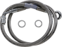 DRAG SPECIALTIES Brake Line - +8" - Stainless Steel - '18-'20 Softail Extended Length Stainless Steel Brake Line - Team Dream Rides